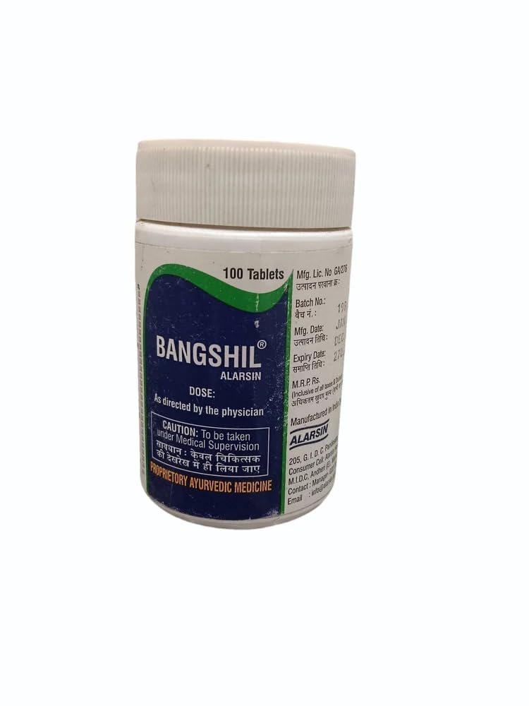 Pack of 4 - Alarsin Bangshil Tablets (4 x 100 Tablets)
