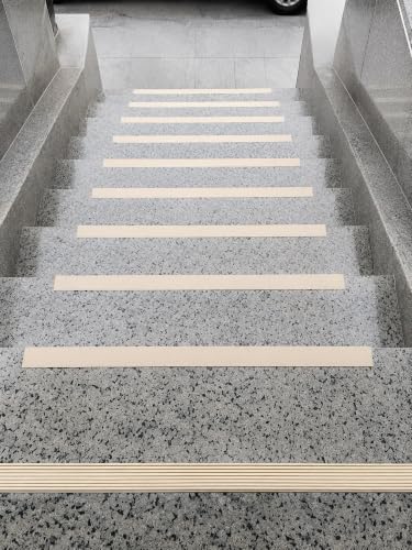 Nariz de escalera 100 cm, mamperlán de aluminio autoadhesivo para rampas 6