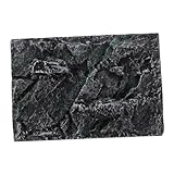 UKCOCO Tablero Decorativo para Caja de Reptiles Fondo Realista para Acuario y Efecto Natural para Tanque de Tortugas y Paisajismo Colores Aleatorios