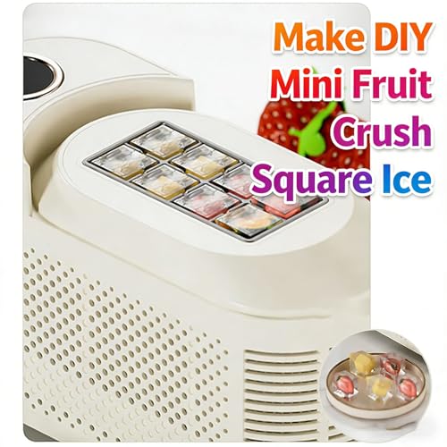 Fabricadora de hielo portátil de escritorio 120W miniatura 5
