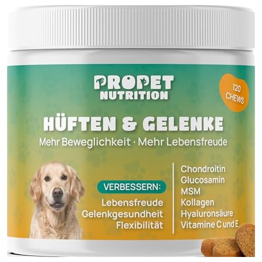 Gelenktabletten für Hunde mit Vitaminen