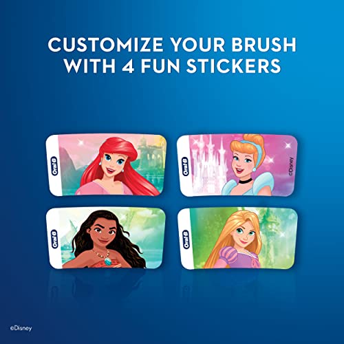 Image of Oral-B Kids Electric Toothbrush Featuring Disney Princess, for Kids 3+