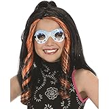 Monster High Skelita Calaveras Child Glitter Wig OSFM NIP