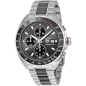 TAG Heuer Men’s CAZ2012.BA0970 Formula 1 Analog Display Swiss Automatic Silver Watch