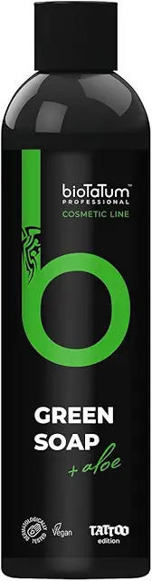 bioTaTum Green Soap Concentrate - Professional Tattoo Cleaner & Skin Soother