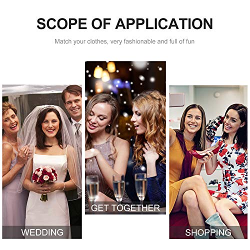 FRCOLOR Clipe Em Estrondo Extensões de Cabelo Clipe Franja Do Cabelo Frente Peruca para As Mulheres