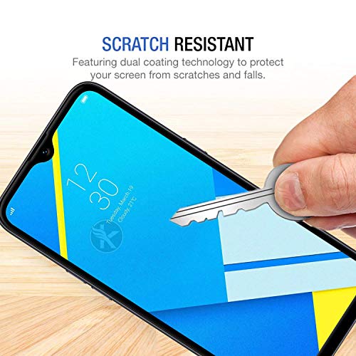 Image of Screen Protector for Realme 3 / 3i / 3 Pro (Black) Tempered Glass Edge-to-Edge 6D Screen Guard With Installation Kit