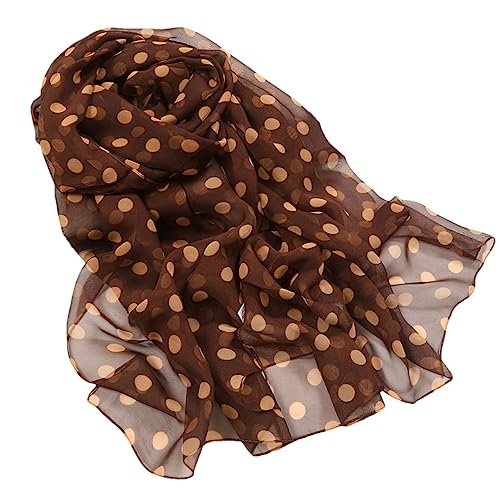 Women Foulard Gradient Color Bandana Chiffon Georgette Scarf Long Shawl Summer Sun Thin