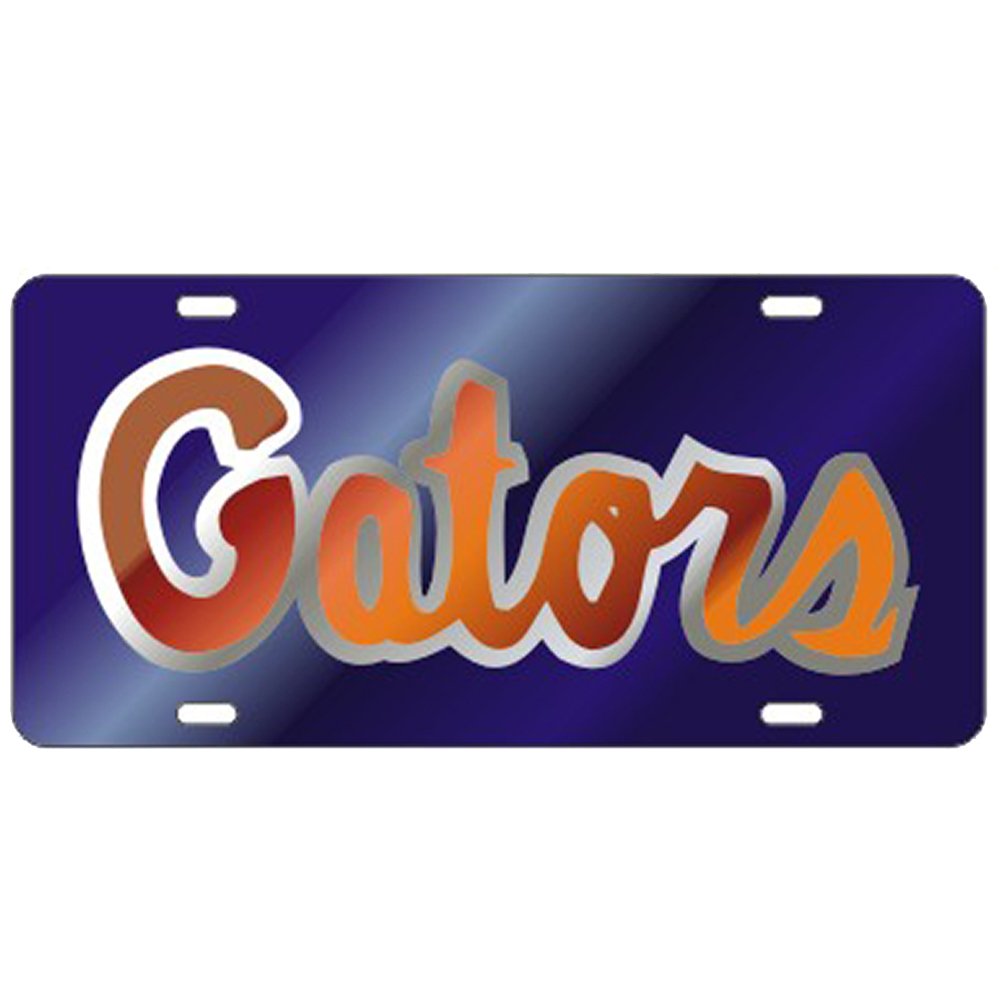 Craftique Florida Gators Blue Laser Cut License Plate