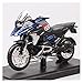 Modelo para B-M-W R1200GS 2017 1:18 Escala Motocicleta Modelo Juguete Diecast Vehicle Adventure Touring Bike Miniatura Ciclo Niños Niño (Color : Blue)