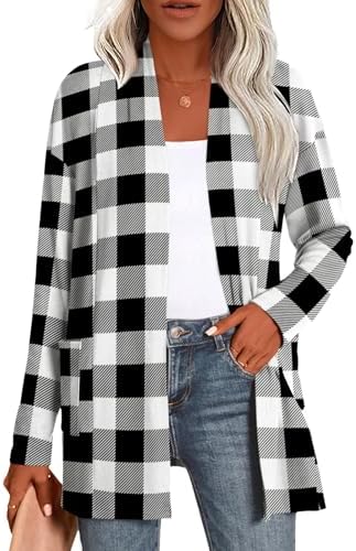 Anymiss Womens Long Sleeve Sweaters Cardigan Plus Size Jackets M-5XL
