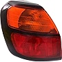 Evan-Fischer Tail Light Assembly Compatible with 2000-2004 Subaru Outback Outer Wagon Driver Side
