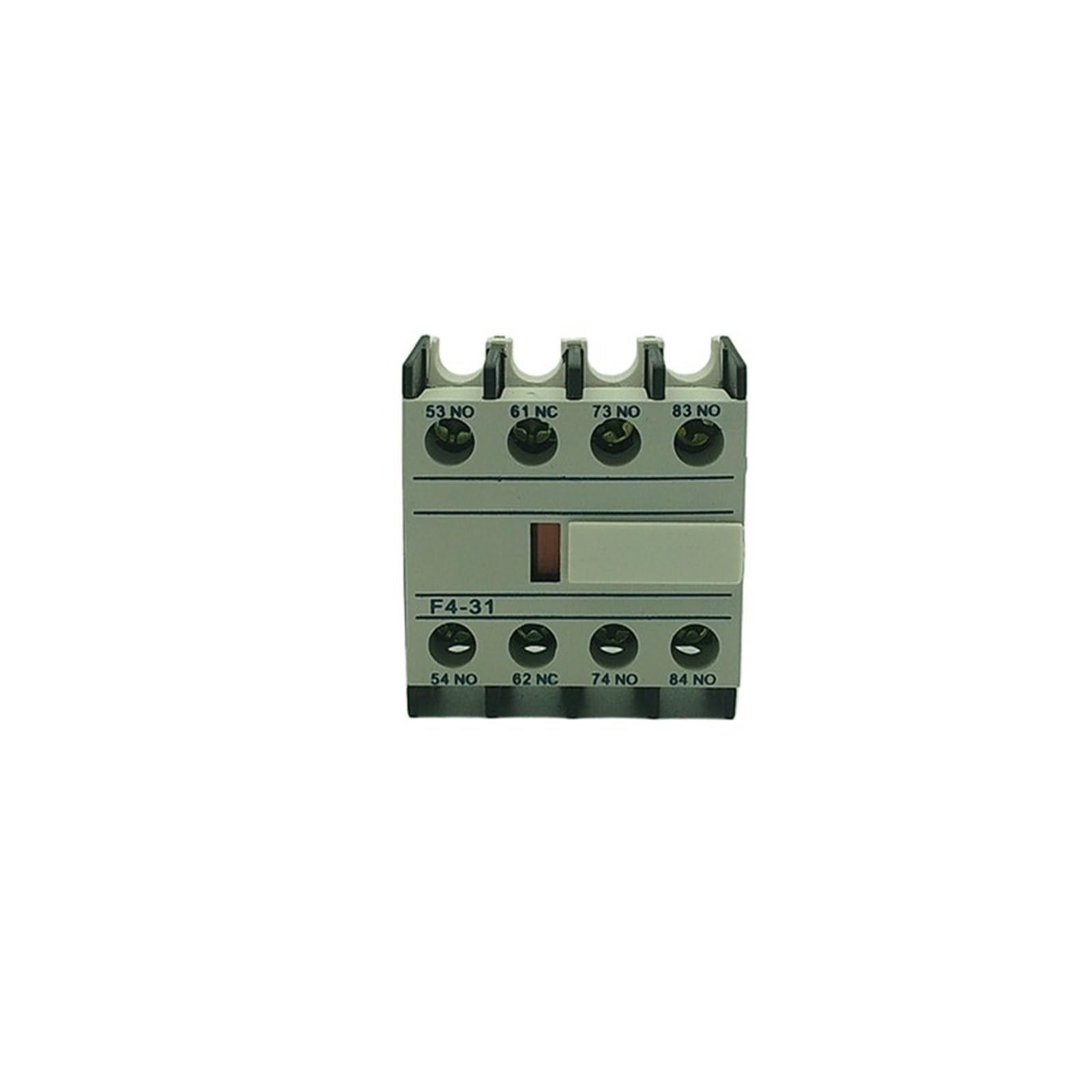 Bornier auxiliaire F4-31 3NO 1NC additif pour contacteur AC