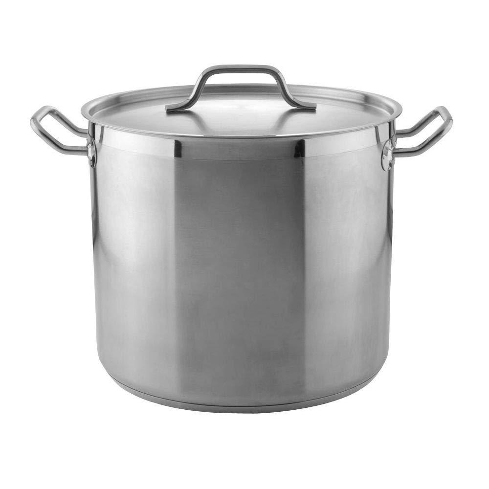 Amazon.com: Thunder Group 80 Qt Stock Pot W/Lid Stainless Steel