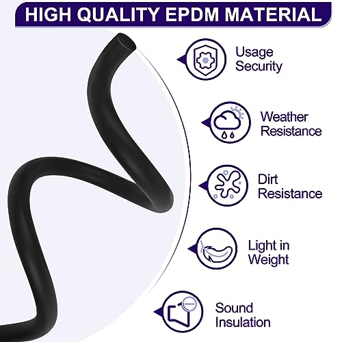 Backer Rod EPDM Rubber 1/2 Diameter X 20 Length Caulk