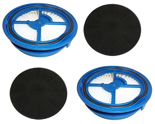 Best Vacuum Filter 2 Pack Compatible with Bissell 1132 Filter w/Foam for Vacuum & Steam Mop Replaces Part # 1603520