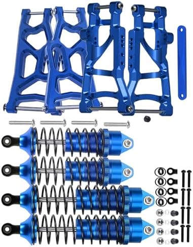 Traxxas Parts Red Aluminum Alloy Front & Rear Shock Tower For 1/10