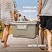 Coleman Classic Series Insulated Portable Cooler, Leak-Resistant Outdoor Hard Cooler Keeps Ice up to 5 Days, 70-Quart