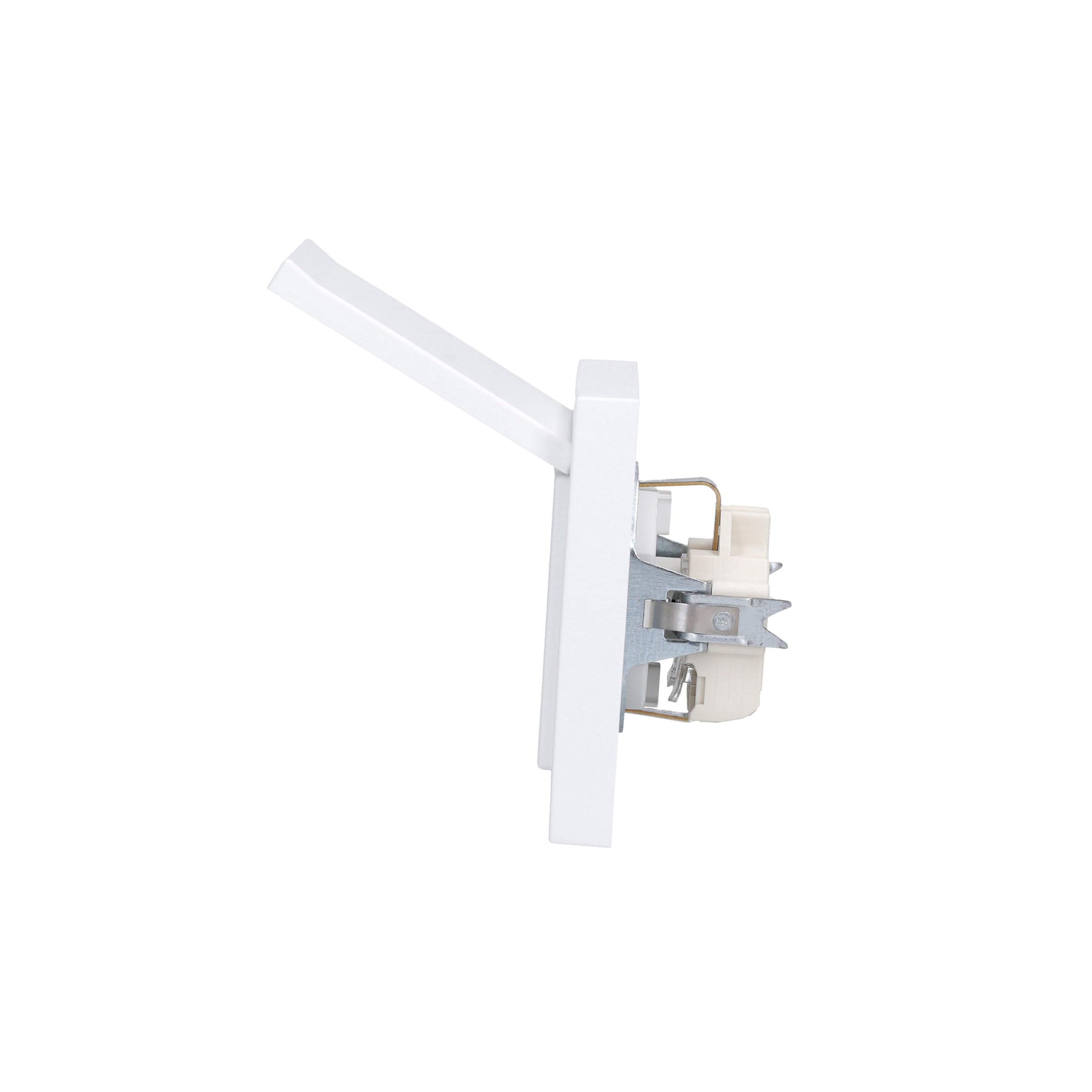Busch-Jaeger future linear Steckdosen-Set mit Klappdeckel 1-fach 2x | 2× 20 EUK-884 SCHUKO Steckdose mit Klappdeckel + 2× 1721-884K Rahmen