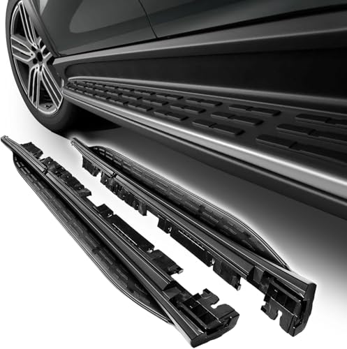 Estribos para Mercedes GLS X167 2020-2025 aluminio negro miniatura 1