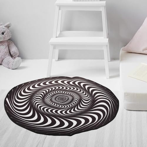 Tapis de sol antidérapant en polyester Mikikit moquette salon 3D