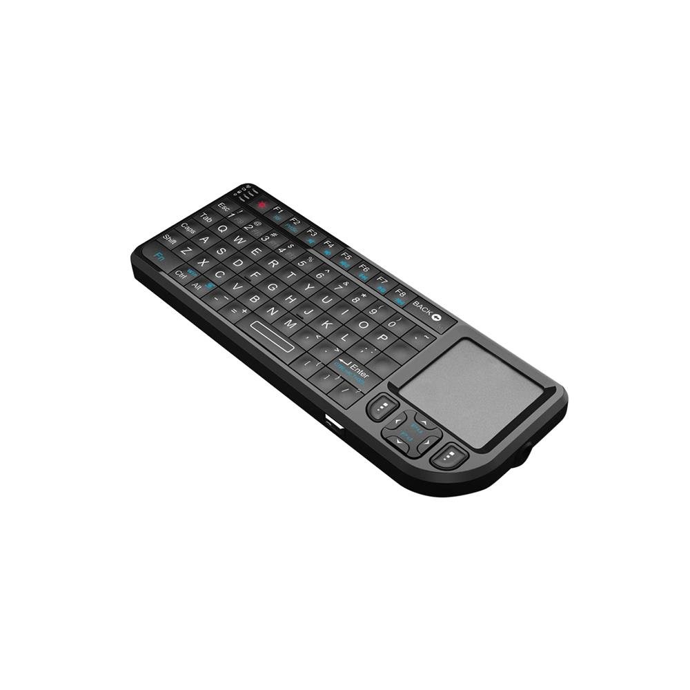 FAVI FE01 2.4GHz Wireless USB Mini Keyboard with Mouse Touchpad, Laser Pointer - USA Version (Warranty) - Black (FE01-BL) - 5