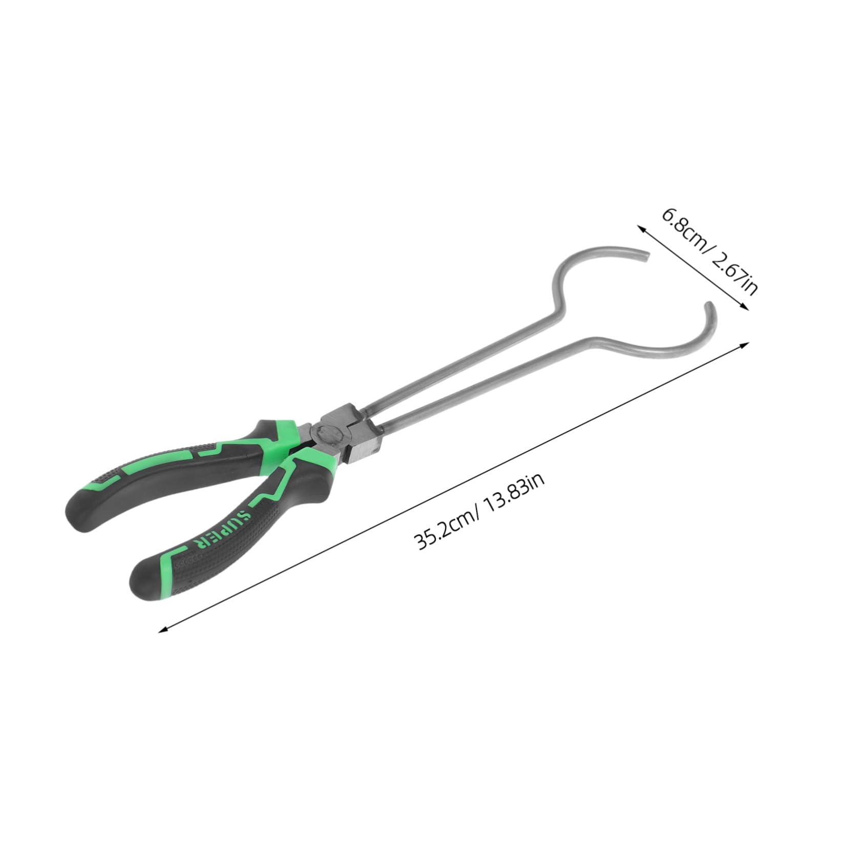 DOITOOL Pinze per Crogiolo in Acciaio Inox per Fusione Metalli e Fornace