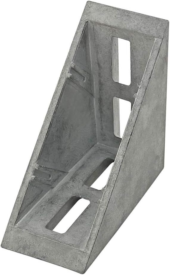 80/20 Inc., 14103, 15, 40, 45 Series 4 Hole Inside Corner Bracket, Dual Support (25 Pack)