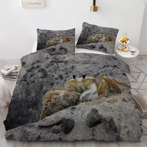 Housse de couette 200x200 plage pour une chambre ambiance bord de mer - 2