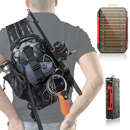 Best Fishing Backpack with Rod Holder & More (Reviewed)