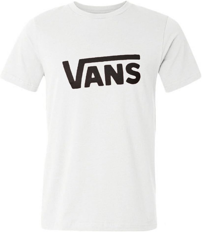 Vans classic logo XZCDWF Mens T-Shirts White Size XXL