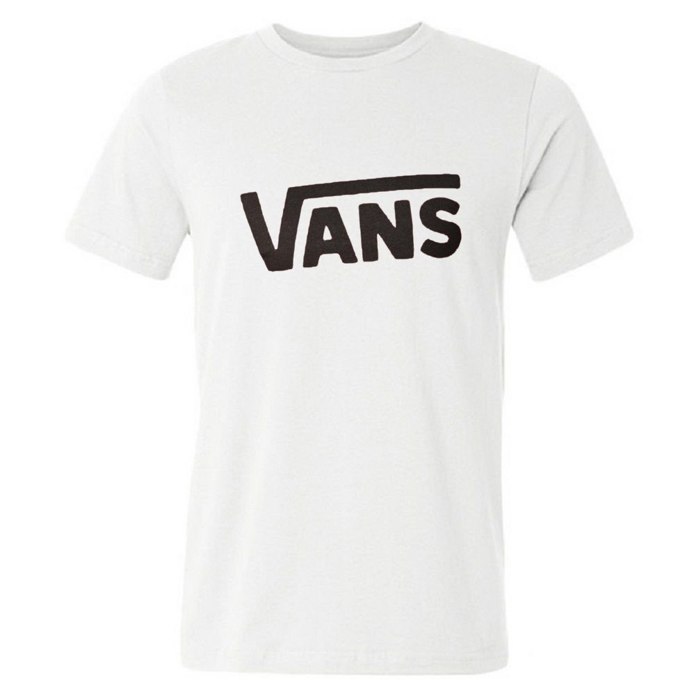 Vans classic logo XZCDWF Mens T-Shirts White Size XXL