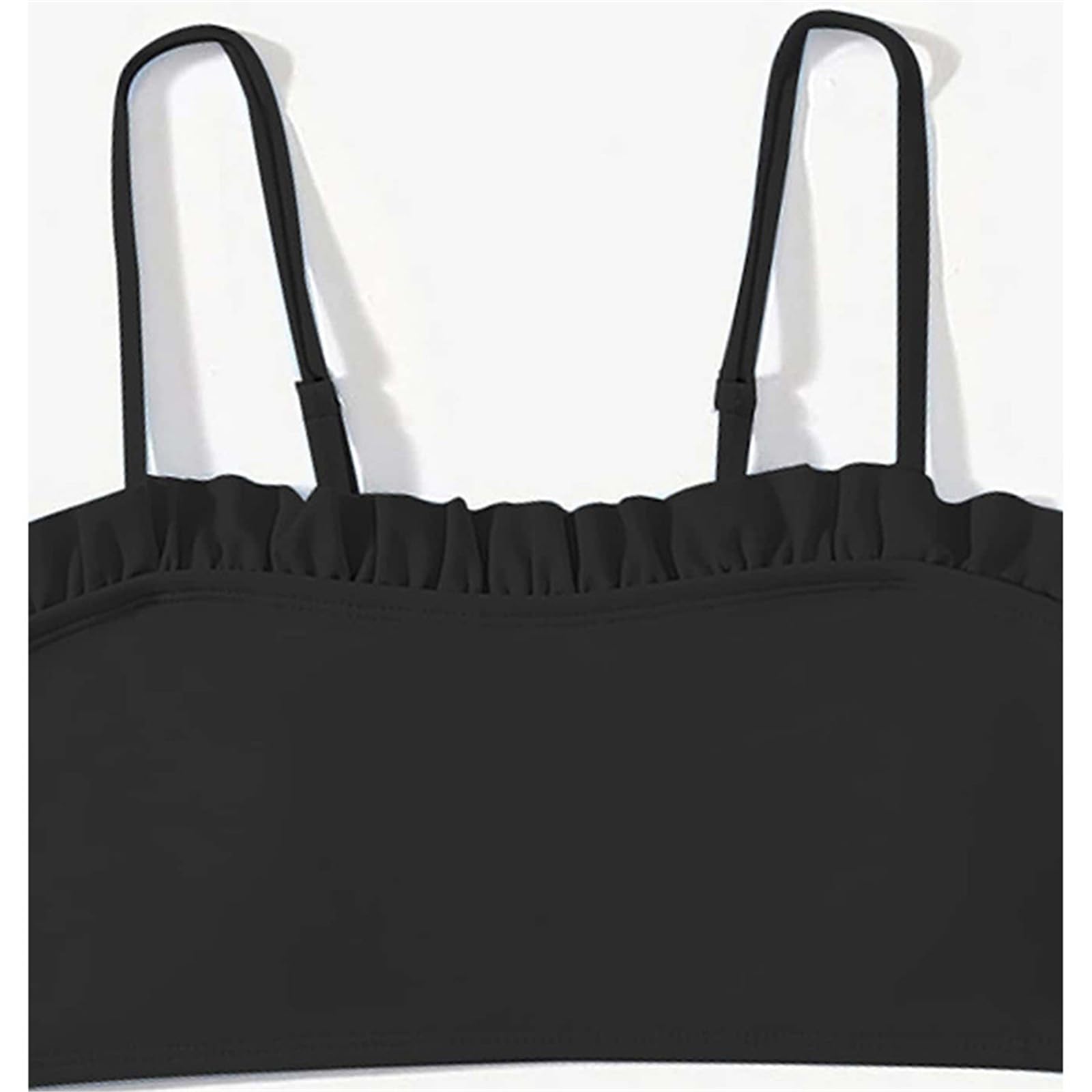 Da bagno per ragazza 3 con pantaloncini da bagno, costume da bagno con volant Costume da bagno in due per bambini 3-12 costumi da bagno per ragazze