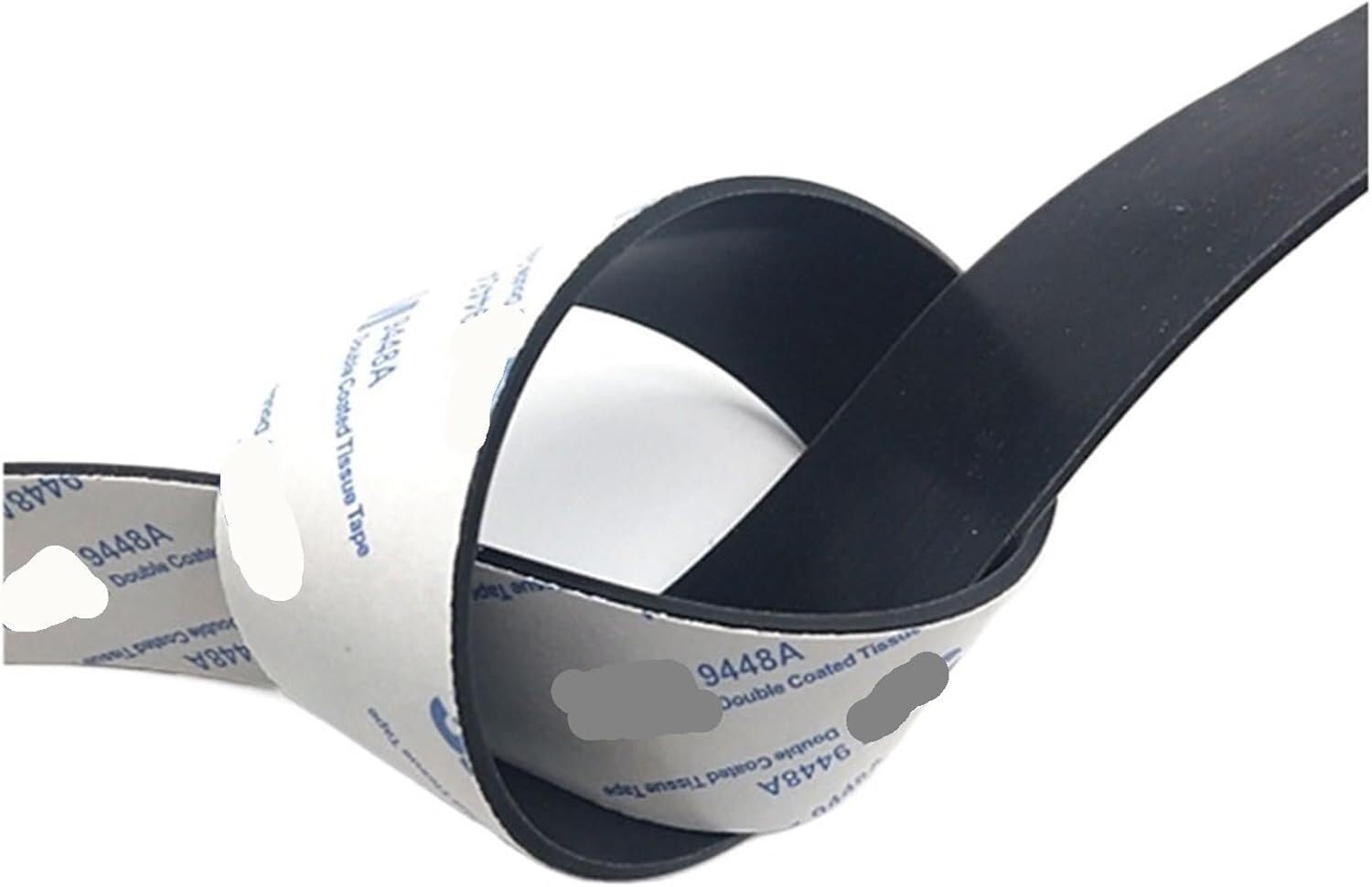Foglio autoadesivo in gomma siliconica - Tappetino for alte temperature 300x300mm, Nero/Bianco, Spessore 0,5-4mm for Ammortizzazione,1pcs(Black,300x300x3.5mm)
