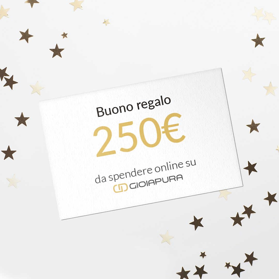 GioiaPura Karta podarunkowa 250 Euro Trendy Cod. Dobry250web