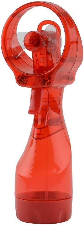 O2COOL Deluxe Misting Fan, 1, Red