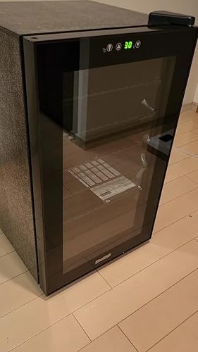 Amazon | Shelddi 冷蔵庫 75L 透明ガラスドア 幅49cm 小型 ミニ