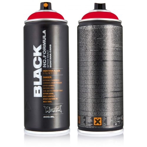 Montana BLACK 400ml 6er Main Set I – 6 beliebte Farbdosen im Sparpack (6x 400ml)