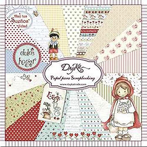 DAYKA Scrapbooking, Blanco, M