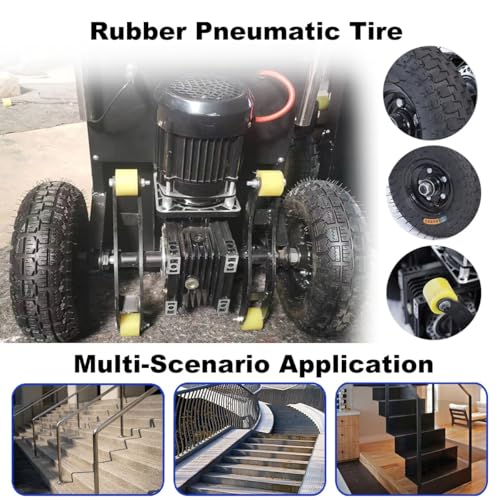 Carretilla eléctrica para escaleras con capacidad de 881 lb miniatura 6
