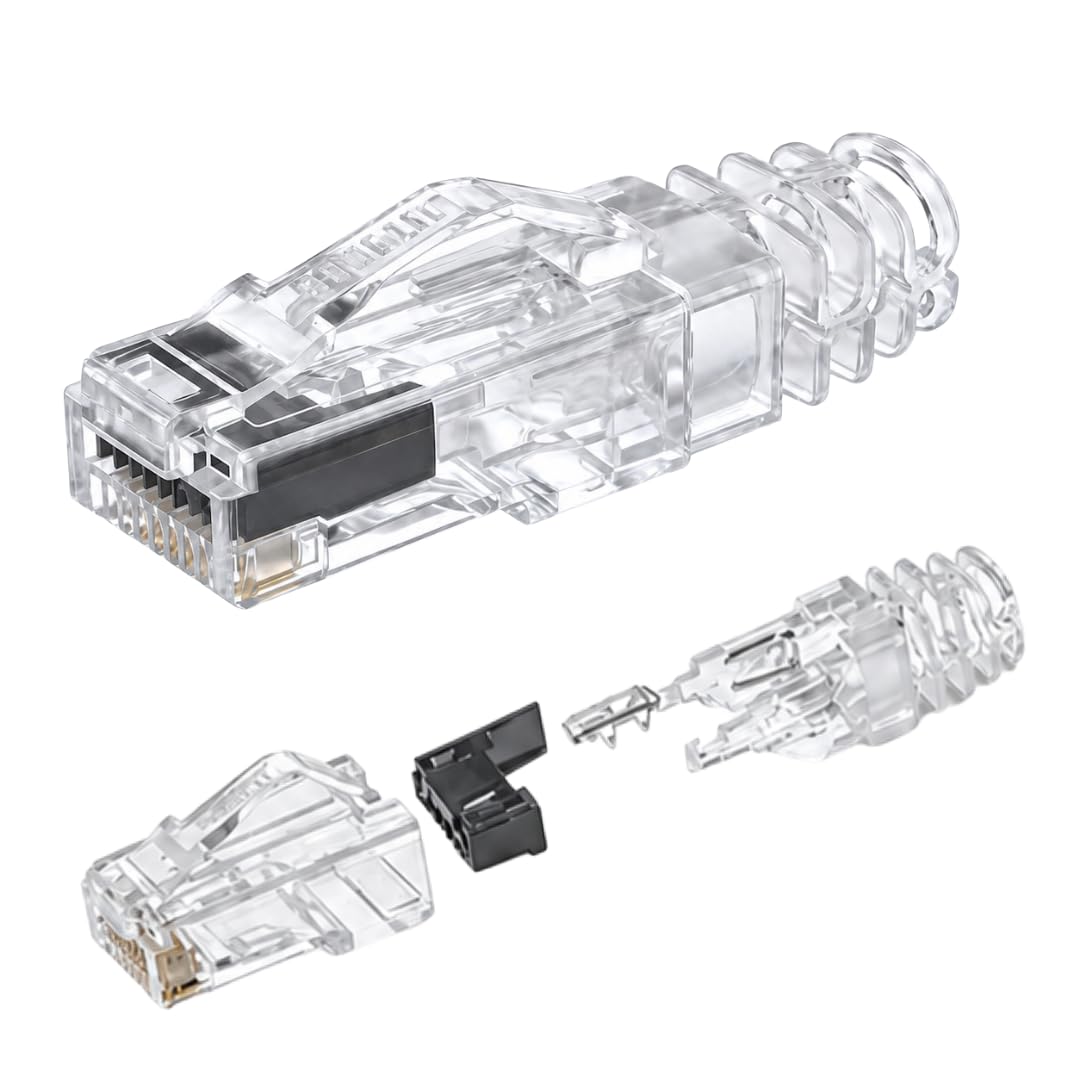 Amazon.co.jp: パンドウイットコーポレーション Cat6 モジュラープラグ