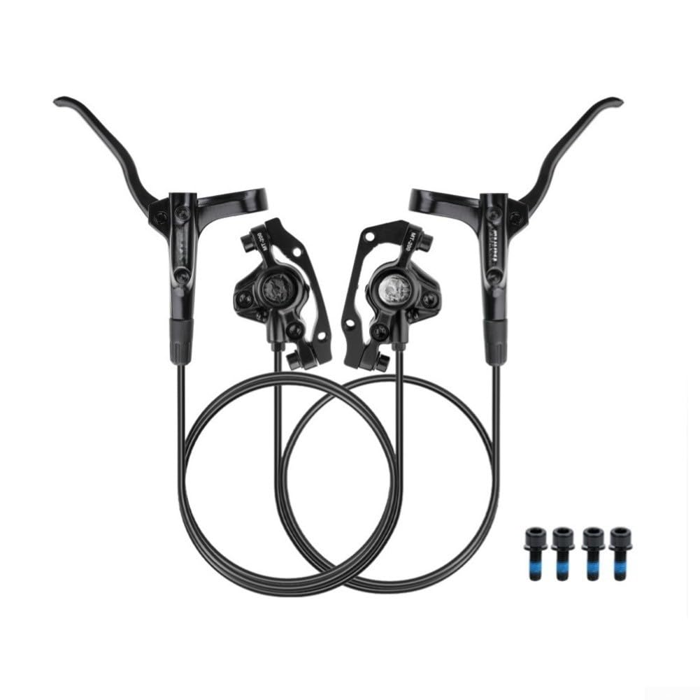 MT200 Hydraulic Disc Brake Set Dual Piston Bike Brakes For Mountain Bike(D)