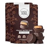 ChocZero's Dark Chocolate Peanut Butter Cups - Sugar Free, KETO FRIENDLY, 2Bags
