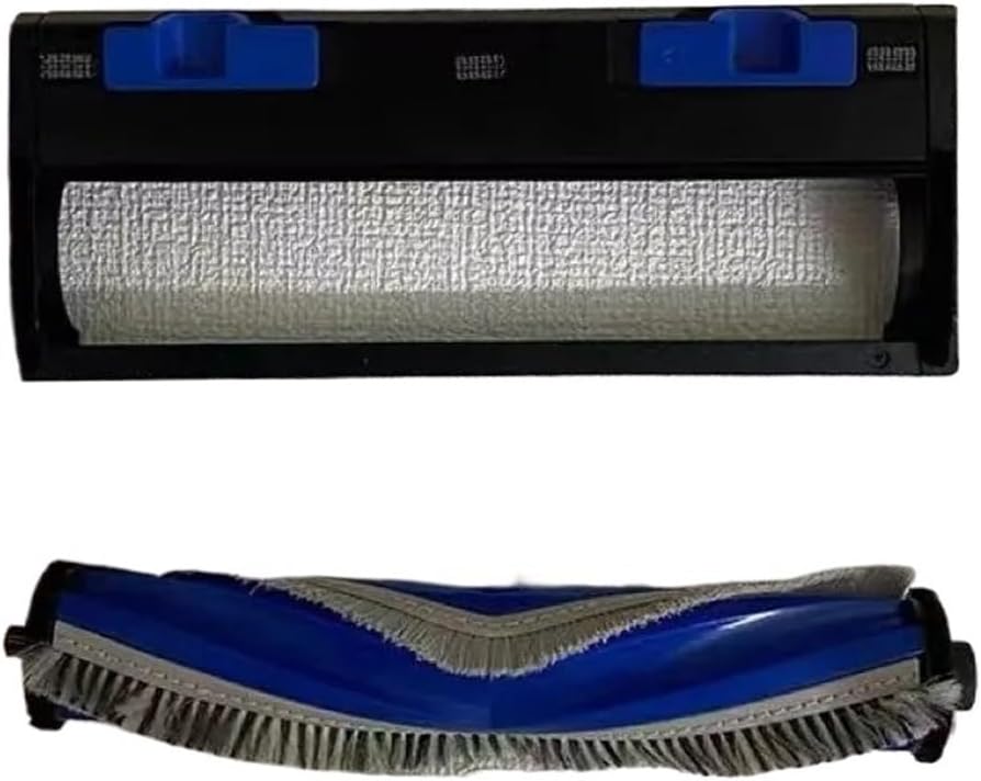 Vacuum Robot Main Brush Protective Cover and Roller Brush，Compatible for Ecovacs，T30& T30 PRO(G2pcs)