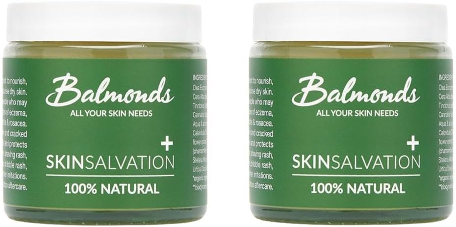 Balmond Skin Salvation Eczema Cream - Eczema, Psoriasis and Dermatitis Ointment for Babies, Children and Adults -120ml
