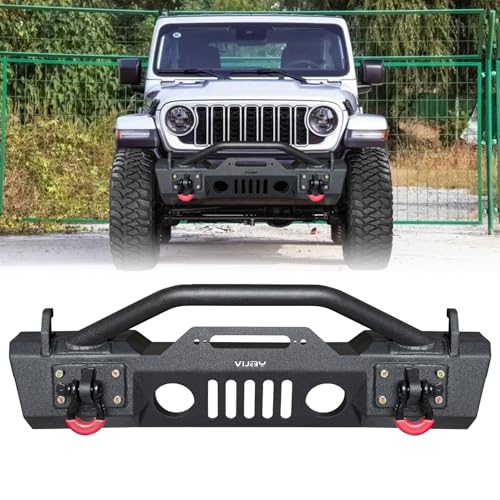 TIOYAR Stubby Front Bumper Compatible...