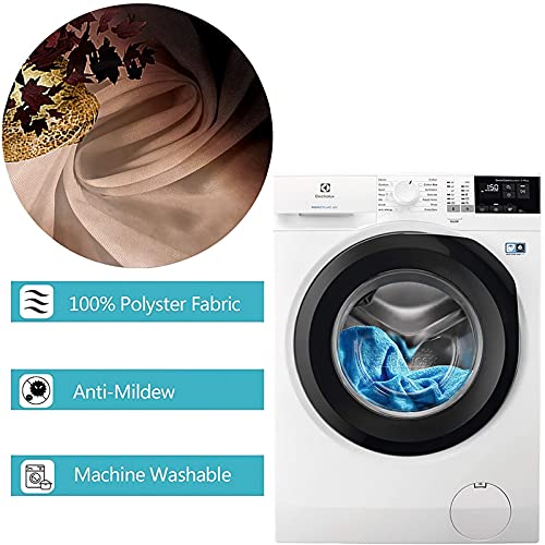 Rideau de douche polyester étanche lavable et résistant de la marque KnSam