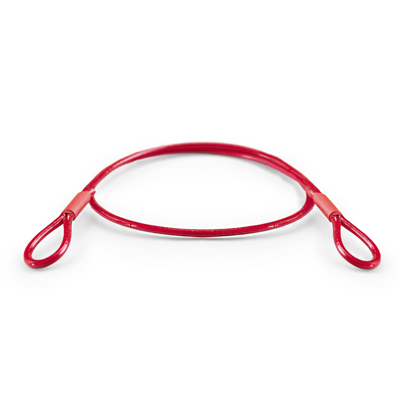 DQ-PP Câble en acier gainé avec œillets | Longueur : 9,5 m / 950 cm | Épaisseur : 1,6 mm / 3 mm | Couleur : rouge | Câble en acier avec passants | Antivol pour meubles de jardin, vélo DQ-PP Câble en acier gainé avec œillets | Longueur : 9,5 m / 950 cm | Épaisseur : 1,6 mm / 3 mm | Couleur : rouge | Câble en acier avec passants | Antivol pour meubles de jardin, vélo