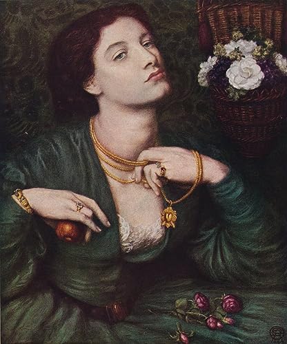 Reproducción de lienzo Monna Pomona de Rossetti cuadro colorido de 60x90cm