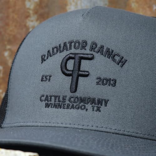 Image of Rodeo Time Dale Brisby PF Brand Adjustable Snapback Hat - Western Trucker Cap for Men & Women, Adjustable Cowboy Style